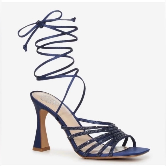 ᴠɪɴᴄᴇ ᴄᴀᴍᴜᴛᴏ ʀᴇʙɪᴛɪɴ ꜱᴀɴᴅᴀʟ, ʙʀᴀɴᴅ : ᴠɪɴᴄᴇ ᴄᴀᴍᴜᴛᴏ , ꜱɪᴢᴇ : 8 , ᴄᴏʟᴏʀ: ɴᴀᴠʏ ʙʟᴜᴇ - Picture 1 of 8